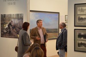 Founder SPL Mal Dewhirst (far right) offers me some welcome tips.