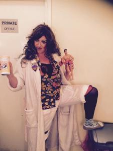 Rachel Green as Bushy Brenda