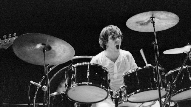 Keith Moon Playing the Drums